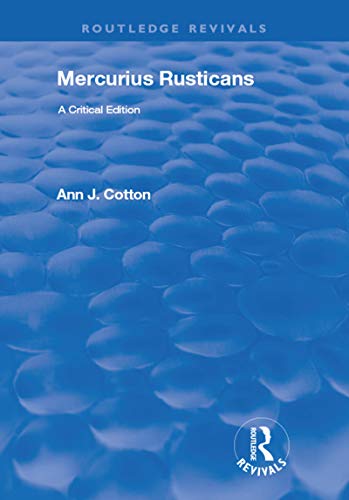 Stock image for Mercurius Rusticans for sale by Blackwell's