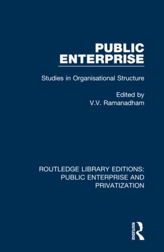 9780367199470: Public Enterprise (Routledge Library Editions: Public Enterprise and Privatization)