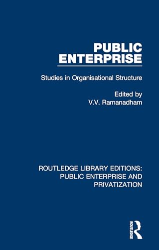 Beispielbild fr Public Enterprise: Studies in Organisational Structure zum Verkauf von Blackwell's