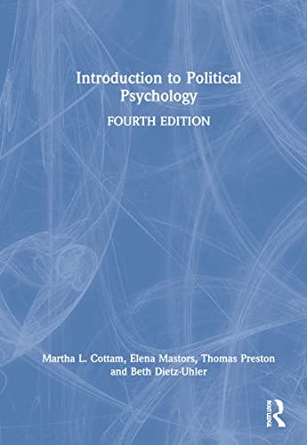 Beispielbild fr Introduction to Political Psychology zum Verkauf von Buchpark
