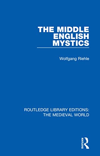 Beispielbild fr The Middle English Mystics zum Verkauf von Blackwell's