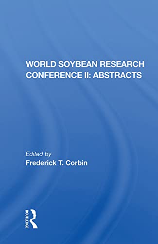 Beispielbild fr World Soybean Research Conference Ii, Abstracts zum Verkauf von Chiron Media