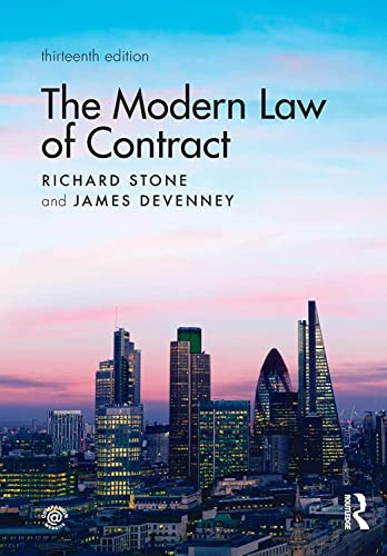 Stock image for The Modern Law of Contract for sale by GoldenWavesOfBooks