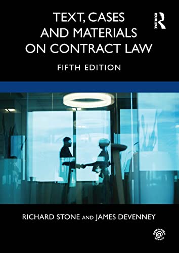 Stock image for Text, Cases and Materials on Contract Law for sale by Books Puddle