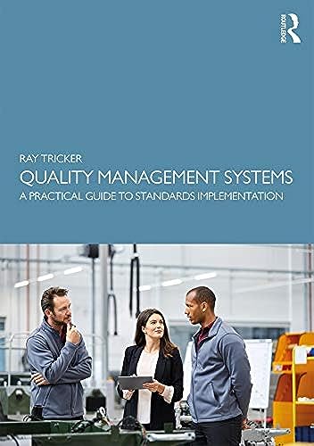 Stock image for Quality Management Systems for sale by Blackwell's