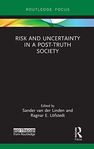 Beispielbild fr Risk and Uncertainty in a Post-Truth Society zum Verkauf von Blackwell's