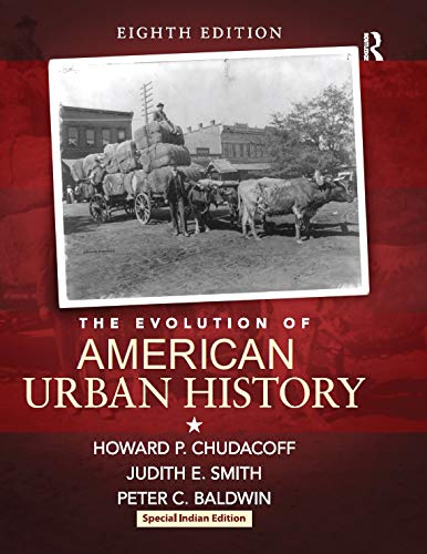 Stock image for EVOLUTION OF AMERICAN URBAN HISTORY,8TH EDITION for sale by SMASS Sellers