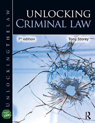 Stock image for Unlocking Criminal Law (Unlocking the Law) for sale by AwesomeBooks