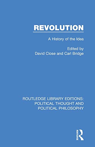 Beispielbild fr Revolution: A History of the Idea zum Verkauf von Blackwell's