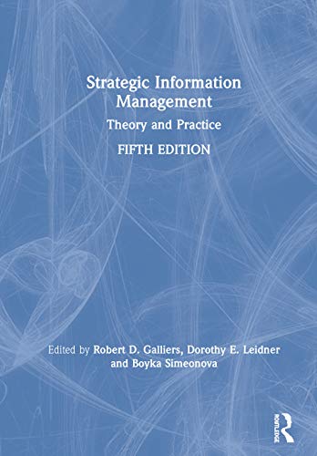 Stock image for STRATEGIC INFORMATION MANAGEMENT: THEORY AND PRACTICE for sale by Basi6 International