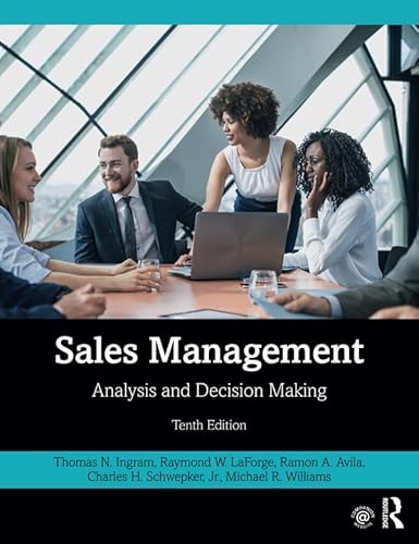 Imagen de archivo de Sales Management: Analysis and Decision Making a la venta por ThriftBooks-Atlanta