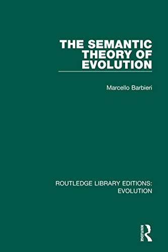 Imagen de archivo de The Semantic Theory of Evolution a la venta por Blackwell's