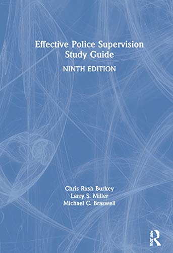 9780367260583: Effective Police Supervision Study Guide