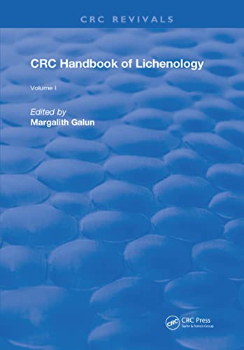 9780367261658: Handbook of Lichenology (Routledge Revivals)