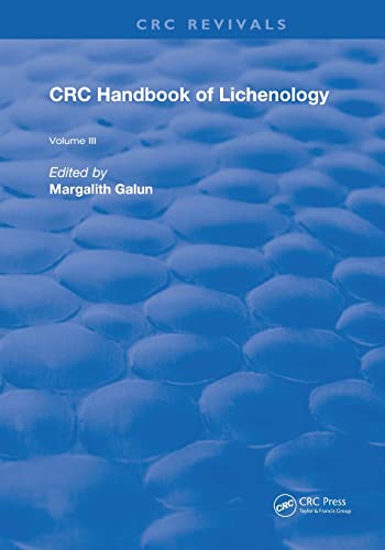 Stock image for Handbook of Lichenology: Volume 3 for sale by Blackwell's