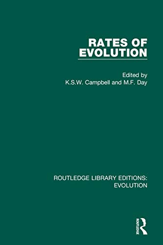 9780367265410: Rates of Evolution: 2 (Routledge Library Editions: Evolution)