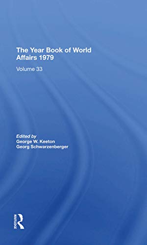 9780367273880: The Year Book Of World Affairs, 1979