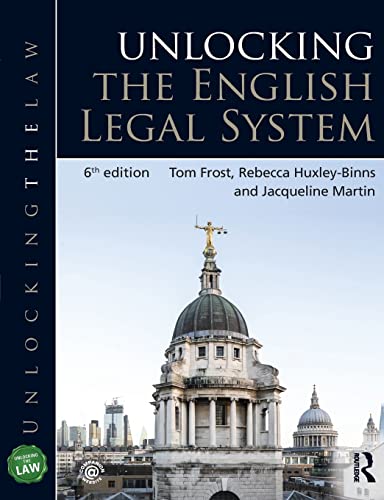 Beispielbild fr Unlocking the English Legal System zum Verkauf von Revaluation Books