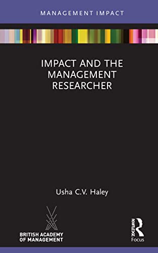 Stock image for Impact and the Management Researcher for sale by Blackwell's