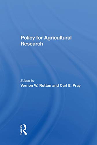 Imagen de archivo de Policy For Agricultural Research a la venta por Big River Books