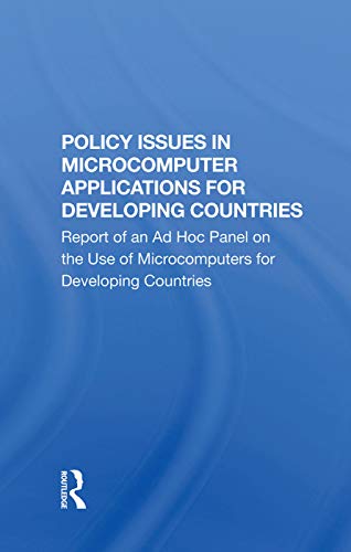 9780367283216: Policy Issues In Microcomputer Applications For Developing Countries