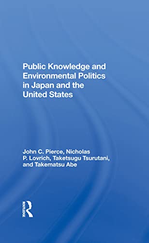 Stock image for Public Knowledge And Environmental Politics In Japan And The United States for sale by Chiron Media