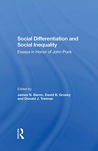 Beispielbild fr Social Differentiation and Social Inequality zum Verkauf von Blackwell's