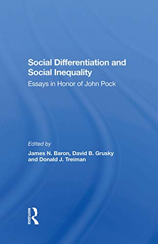 Stock image for Social Differentiation And Social Inequality: Essays In Honor Of John Pock for sale by Chiron Media