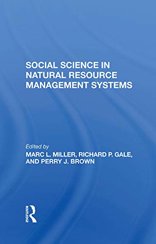 Beispielbild fr Social Science in Natural Resource Management Systems zum Verkauf von Blackwell's