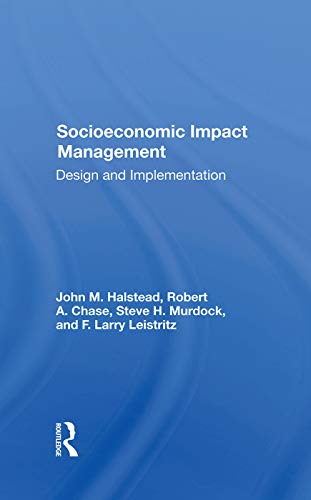 Imagen de archivo de Socioeconomic Impact Management: Design And Implementation a la venta por Chiron Media