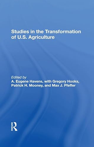 Imagen de archivo de Studies In The Transformation Of U.s. Agriculture a la venta por Chiron Media