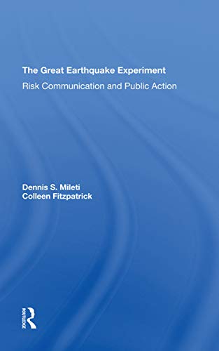 Stock image for The Great Earthquake Experiment for sale by Blackwell's