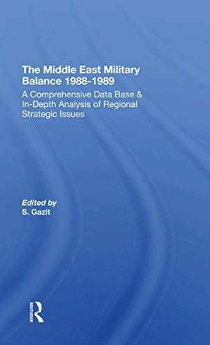Stock image for The Middle East Military Balance 1988-1989 for sale by Chiron Media