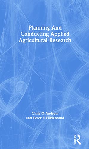 Imagen de archivo de Planning and Conducting Applied Agricultural Research a la venta por Blackwell's