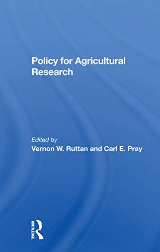 Imagen de archivo de Policy for Agricultural Research a la venta por Blackwell's