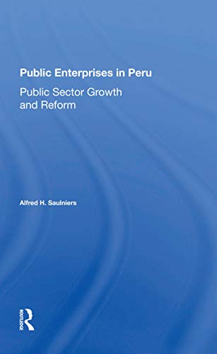 Stock image for Public Enterprises in Peru for sale by Blackwell's