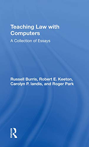 Imagen de archivo de Teaching Law With Computers a la venta por Blackwell's