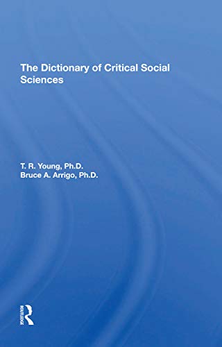 Beispielbild fr Dictionary of Critical Social Sciences zum Verkauf von GreatBookPrices