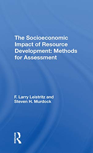 Imagen de archivo de The Socioeconomic Impact of Resource Development a la venta por Blackwell's