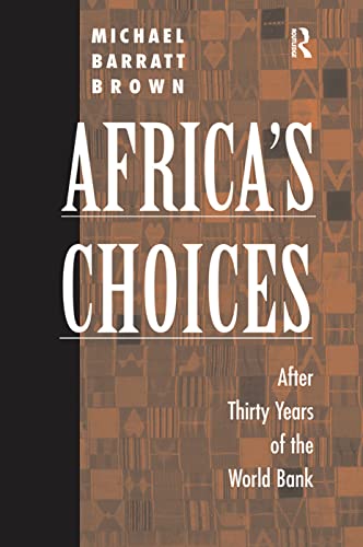 Beispielbild fr Africa's Choices zum Verkauf von Blackwell's