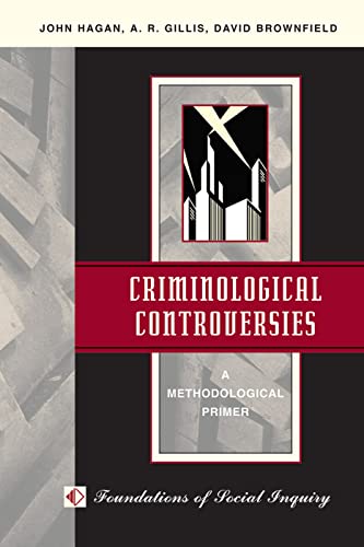 Stock image for Criminological Controversies : A Methodological Primer for sale by Buchpark