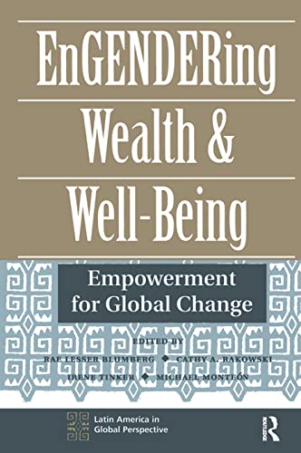 Beispielbild fr Engendering Wealth and Well-Being zum Verkauf von Blackwell's