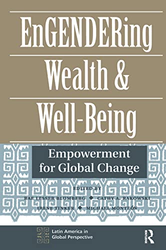 Imagen de archivo de Engendering Wealth and Well-Being a la venta por Blackwell's