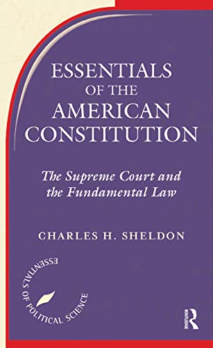 Stock image for Essentials of the American Constitution for sale by Blackwell's