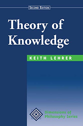 Imagen de archivo de Theory Of Knowledge: Second Edition a la venta por Chiron Media