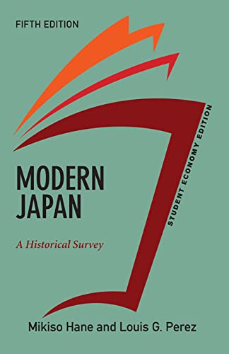 Stock image for Modern Japan, Student Economy Edition: A Historical Survey for sale by Chiron Media