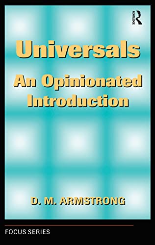 9780367320447: Universals: An Opinionated Introduction