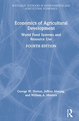 Beispielbild fr Economics of Agricultural Development (Routledge Textbooks in Environmental and Agricultural Economics) zum Verkauf von Books From California