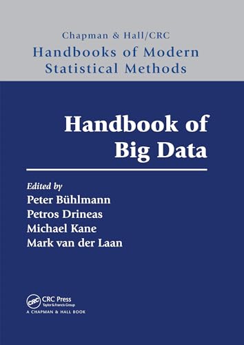 Imagen de archivo de Handbook of Big Data (Chapman & Hall/CRC Handbooks of Modern Statistical Methods) a la venta por HPB-Red