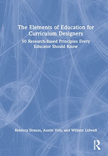 Stock image for The Elements of Education for Curriculum Designers for sale by Blackwell's